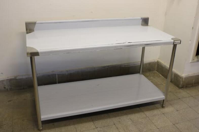 �j GN Gastronic’s rozsdamentes munkaasztal, 150�70 cm