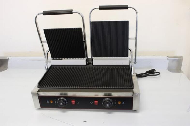�j GN Gastronic’s HEG-813 dupla elektromos kontaktgrill